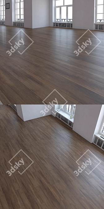 Premium Laminate Flooring Kit 3D model image 2