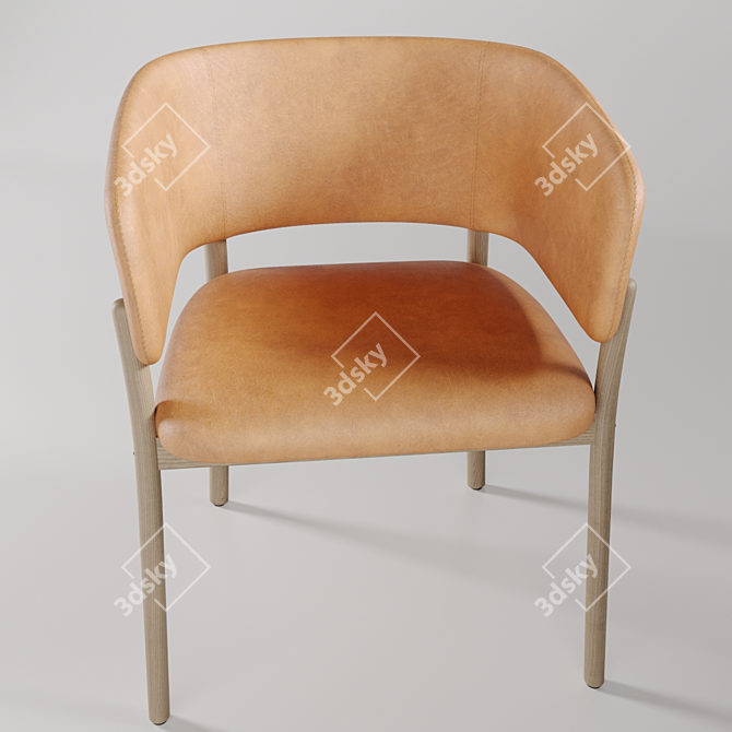 Francesc Rifé RC Chair 3D model image 2