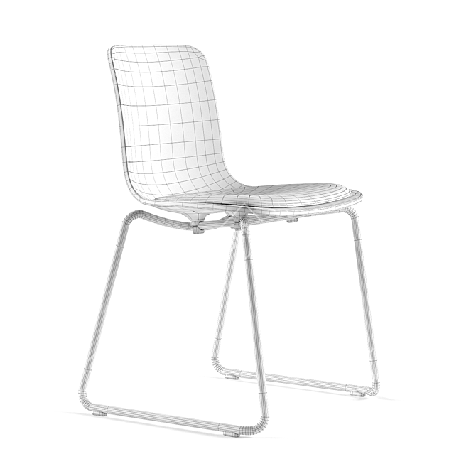 HAL Chairs: Modern Designs by Jasper Morrison 3D model image 3