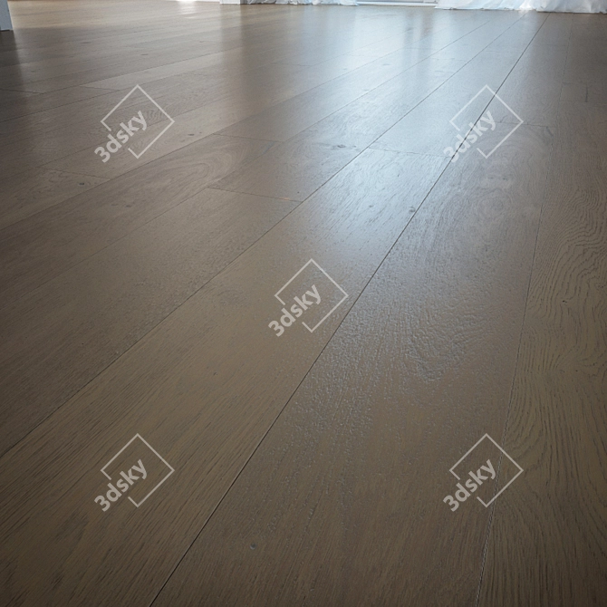 Tula Oak Wood Flooring 3D model image 1