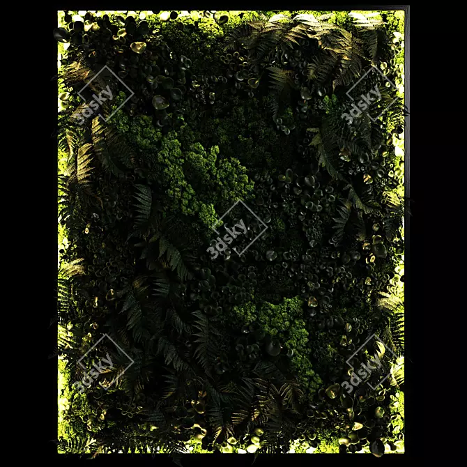 Fytowall 2: LED Backlit Vertical Garden 3D model image 3