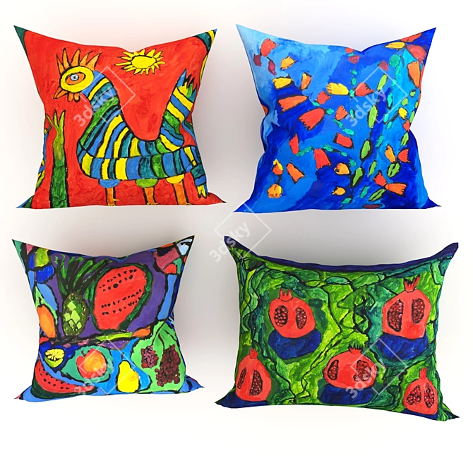 Naive? Very Pillow Collection - Limited Edition 3D model image 1