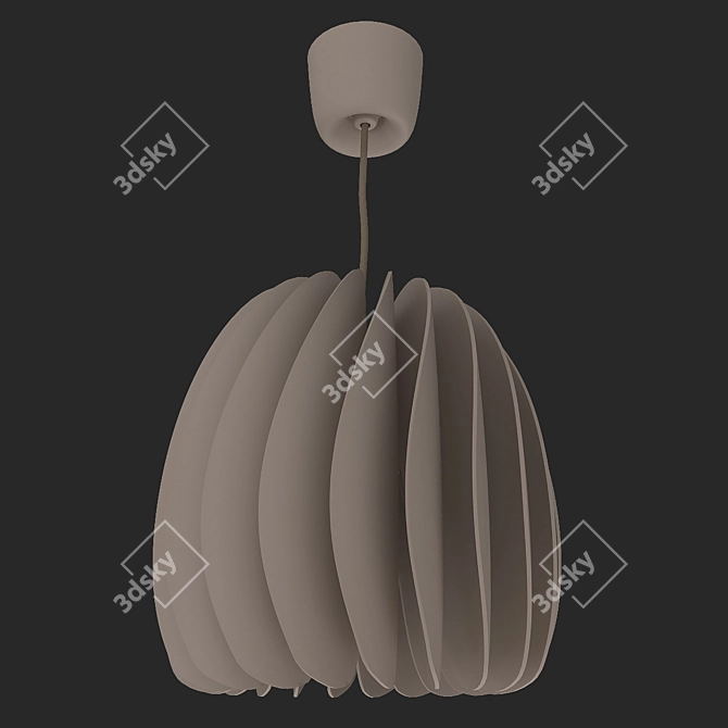 Elegant Illumination for Your Dining 3D model image 1