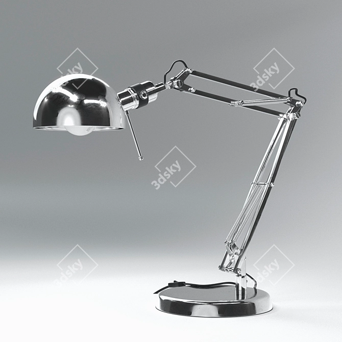 Ikea Forsa Desk Lamp - Sleek and Functional 3D model image 1