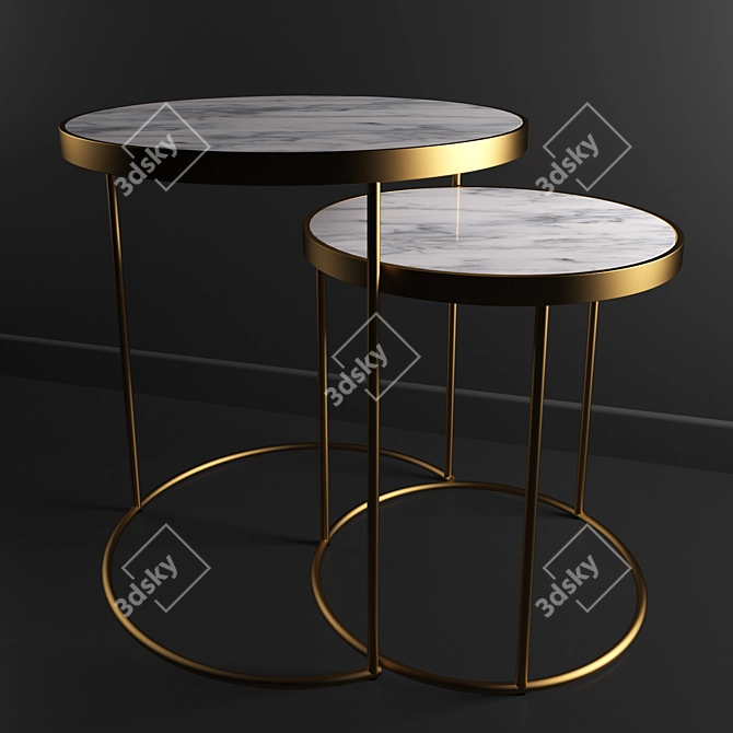 ZARA Home Coffee Table | 3D Model 3D model image 1