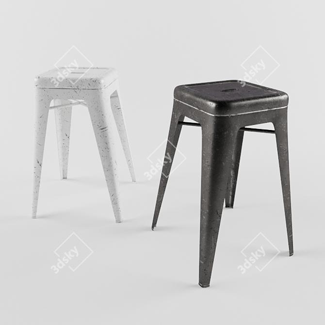 Kitchen Bar Chair | Stylish & Functional 3D model image 1