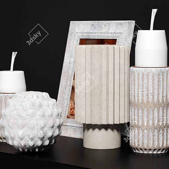 3D Max Décor Set: Compatible with 2012-2018 3D model image 3