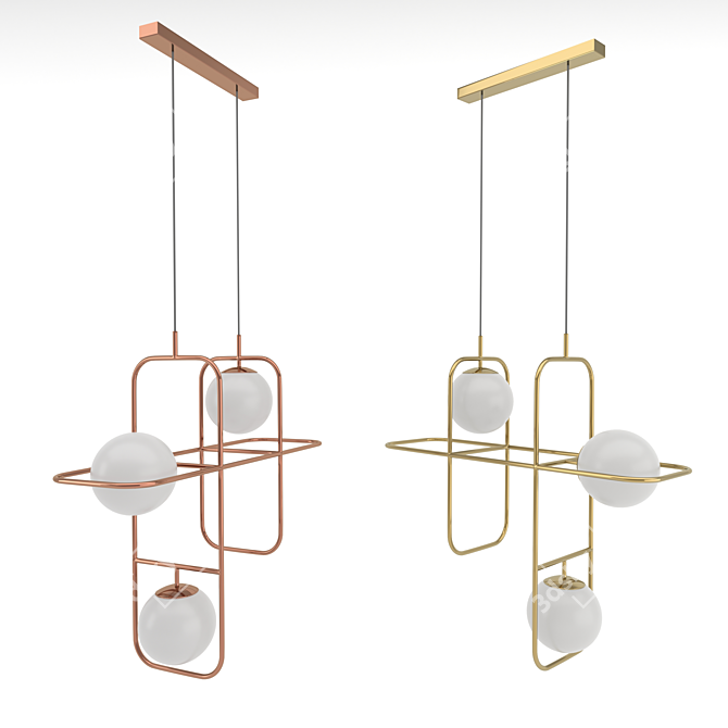 Mambo Unlimited Ideas LINK I: Suspension Lamp 3D model image 1