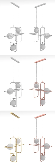 Mambo Unlimited Ideas LINK I: Suspension Lamp 3D model image 3