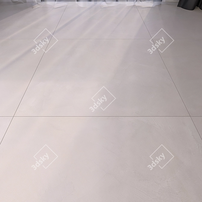 Luxury Marble Floor Tiles 3D model image 1