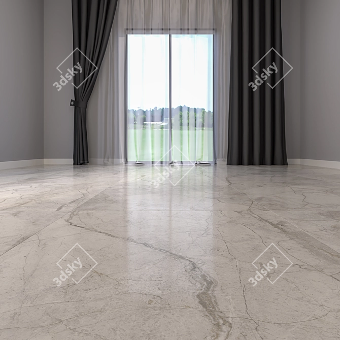 Luxury Marble Floor Collection 3D model image 2