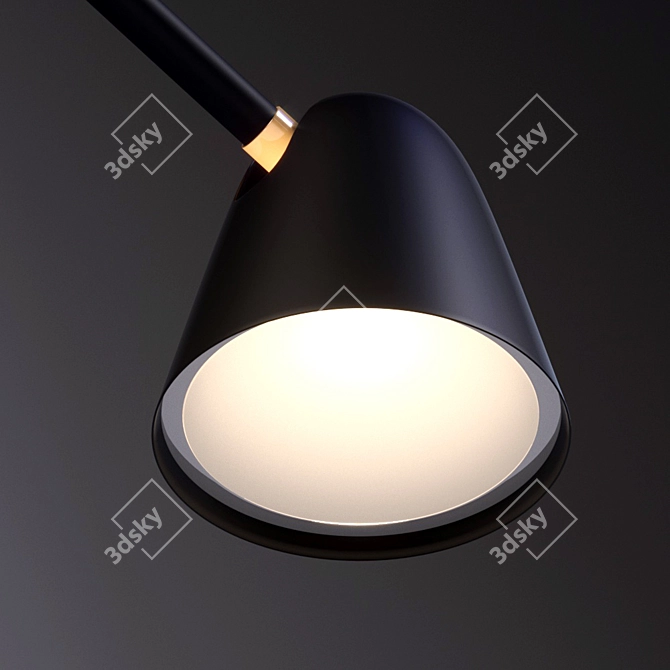 Elegant Formagenda Chaplin Table Lamp 3D model image 2