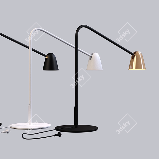 Elegant Formagenda Chaplin Table Lamp 3D model image 3