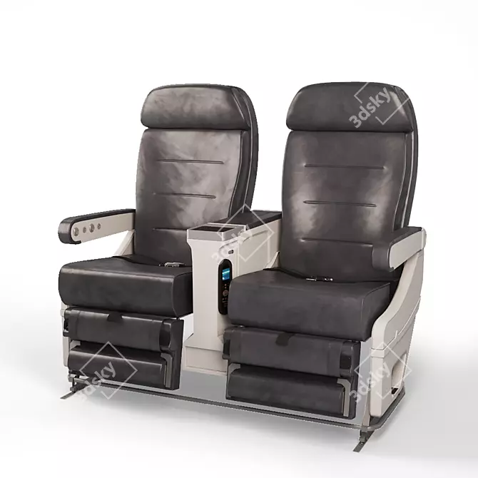 SkyChairs: Deluxe Aircraft Seating 3D model image 1