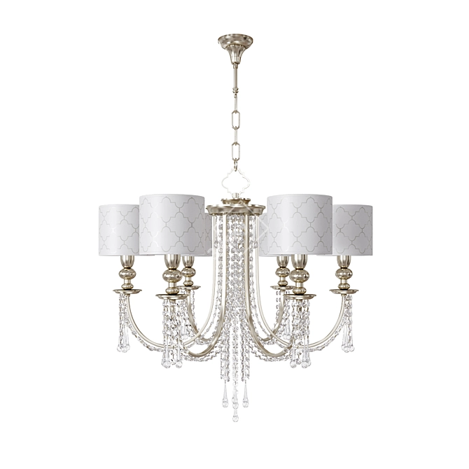 Elegant 6-Light Maytoni Bience Chandelier 3D model image 1