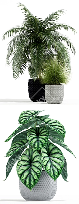 Verdant Vibes: Plant Collection 138 3D model image 2