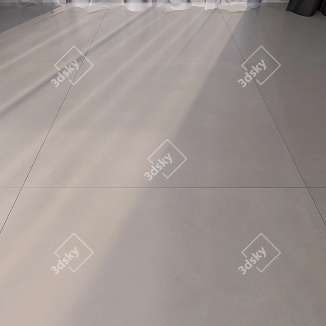 Luxury Marble Floor Tiles 3D model image 1