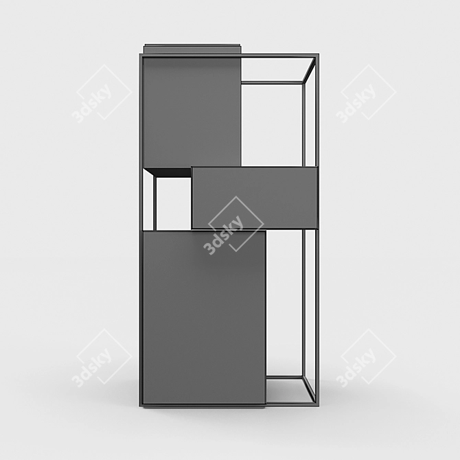 Moca - 2 Sideboard: Sleek and Functional Storage 3D model image 2