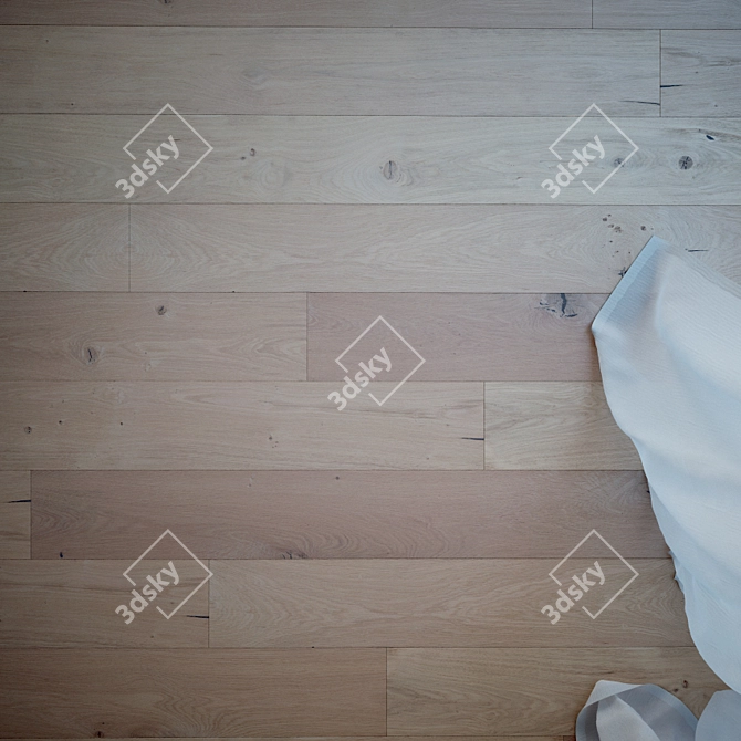 Mythos Oak Timber Flooring 3D model image 2