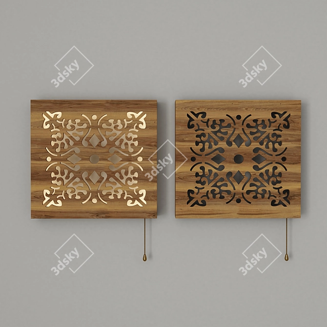 Illuminated Wall Art 3D model image 1