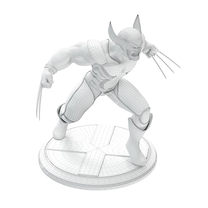 Mighty Wolverine Duel Pack 3D model image 3