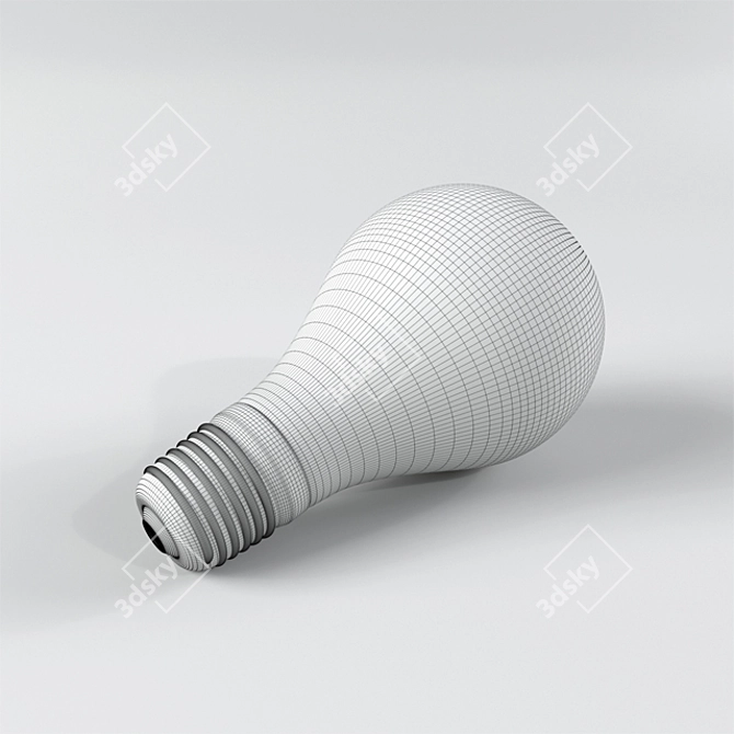 Sleek 3D Lamp Design 3D model image 2