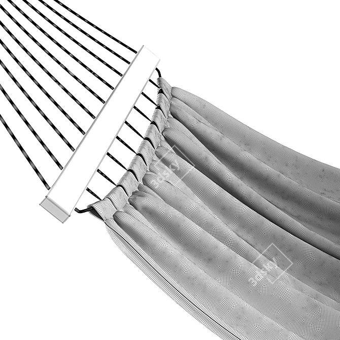 Comfort Hammock Swing Chair 3D model image 3