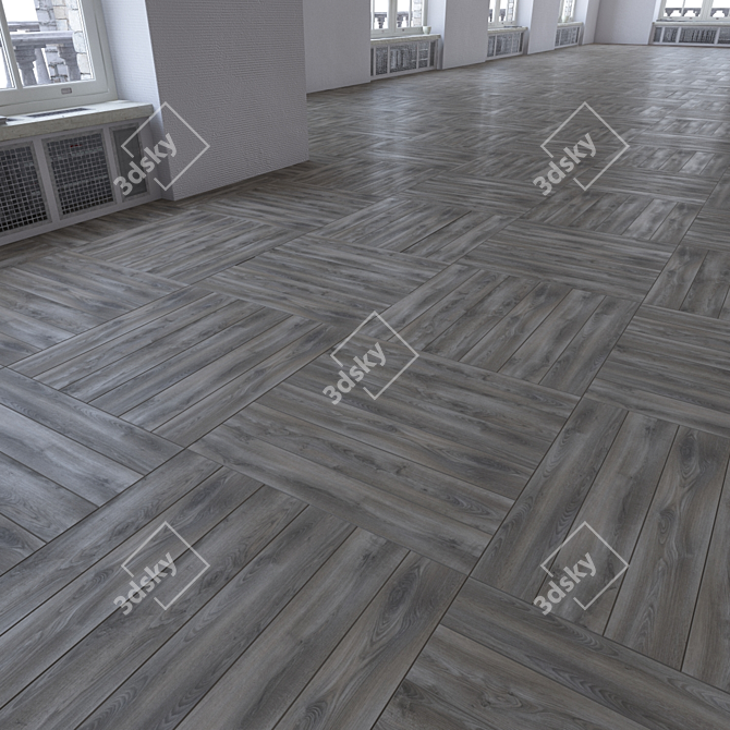 Versatile Laminate Flooring Kit 3D model image 2