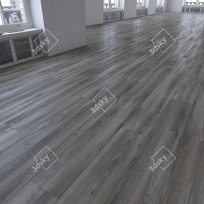 Versatile Laminate Flooring Kit 3D model image 3