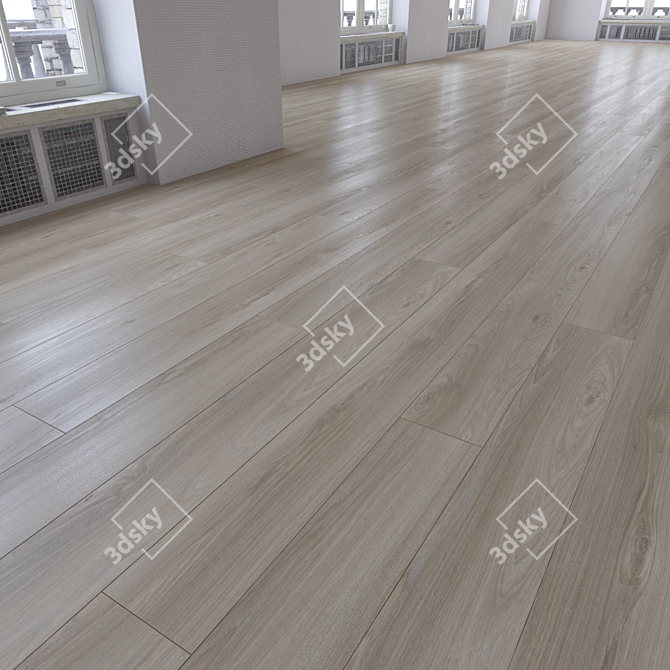 Versatile Laminate Flooring Kit 3D model image 3