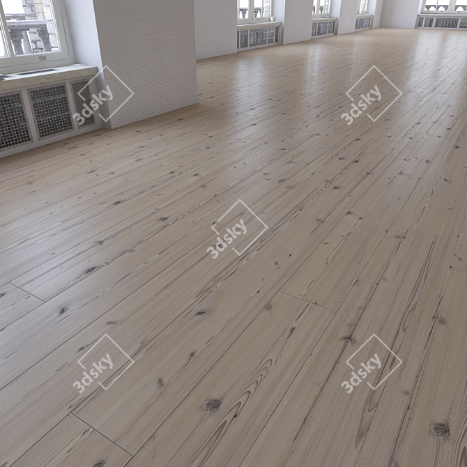 Title: Versatile Laminate Floor Set 3D model image 3