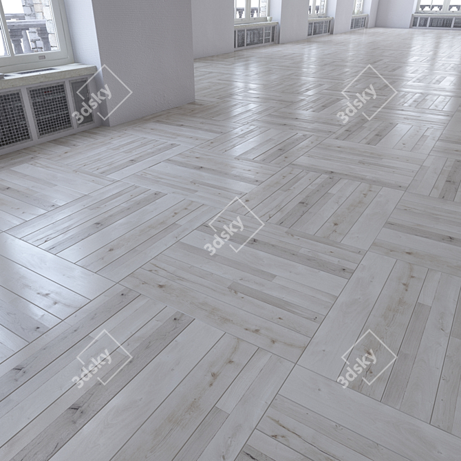 VersaLam Wood Collection: Premium Laminate Flooring 3D model image 2