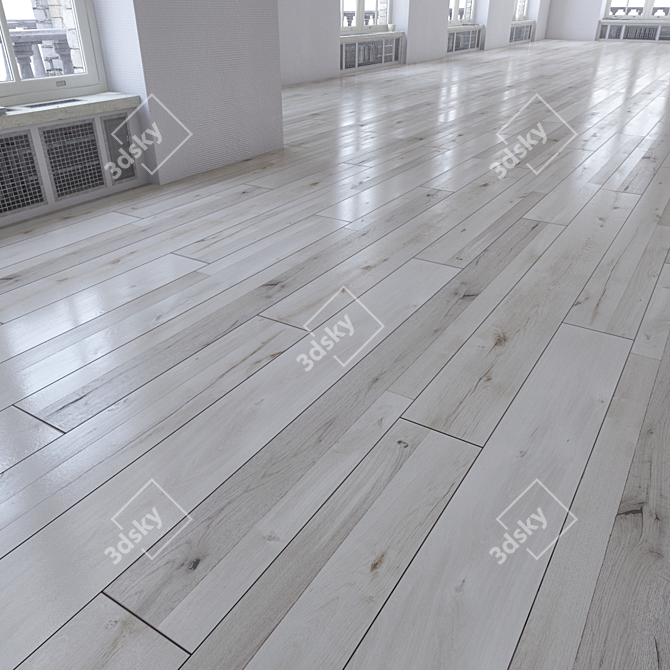 VersaLam Wood Collection: Premium Laminate Flooring 3D model image 3