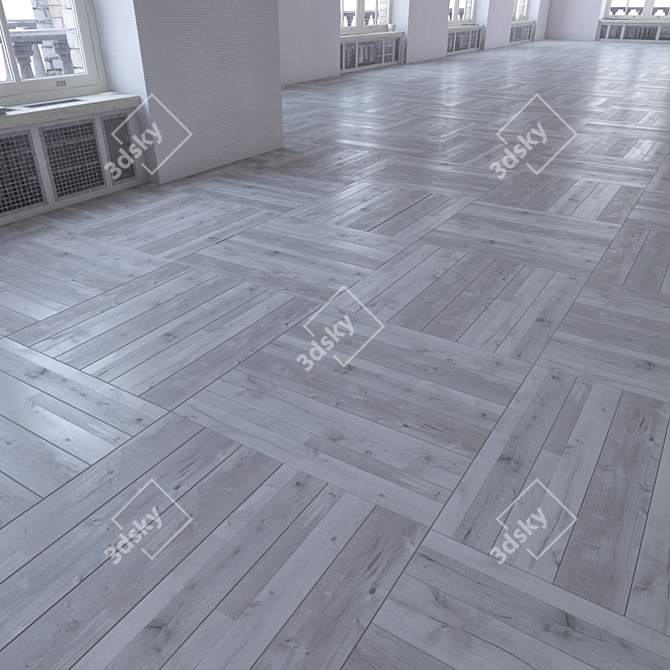 Title: Versatile Wood Floor Textures 3D model image 2