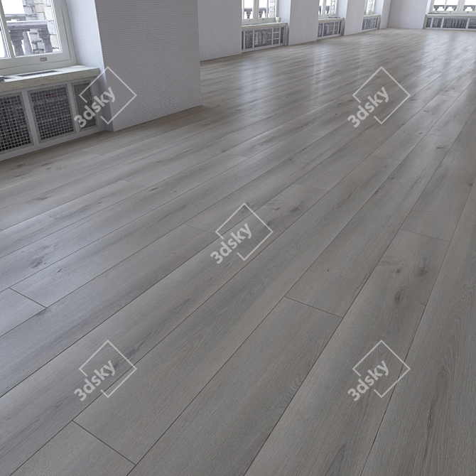 Title: Versatile Laminate Flooring Kit 3D model image 3