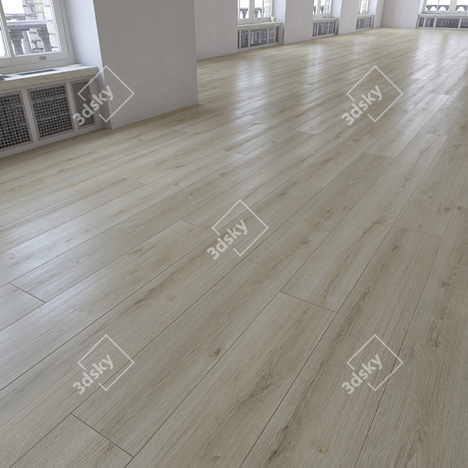 Versatile Laminate Flooring Kit 3D model image 3