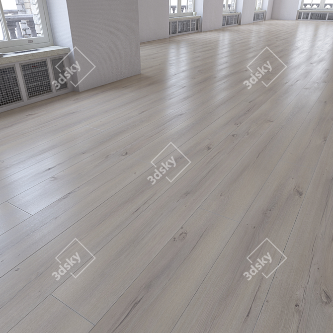 VersaLam Classic: 4-in-1 Laminate Flooring Set 3D model image 3