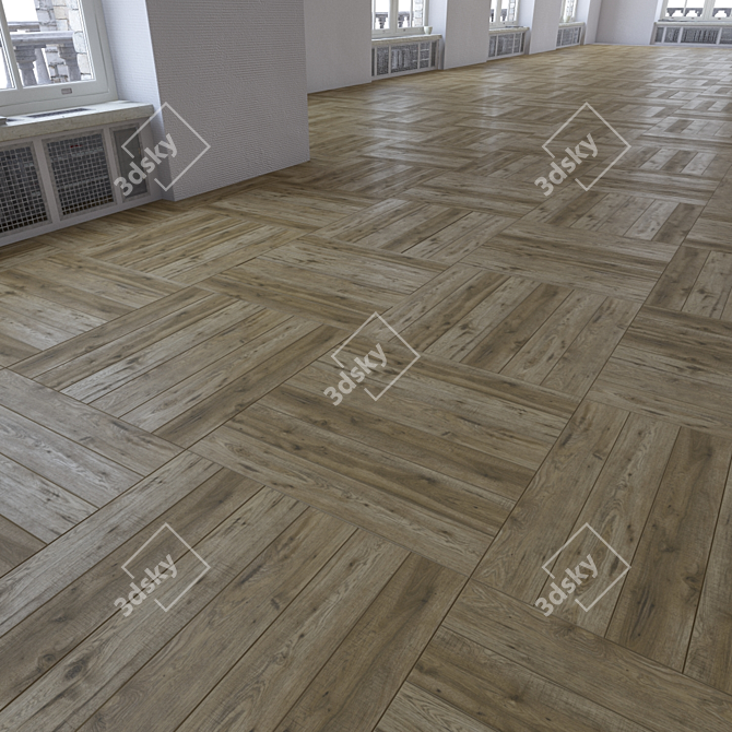 Versatile Laminate Flooring Kit 3D model image 2