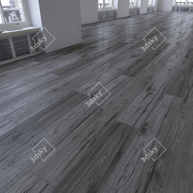 Title: Versatile Laminate Flooring Kit 3D model image 3