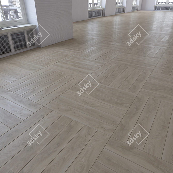 Versatile Laminate Flooring Kit 3D model image 2