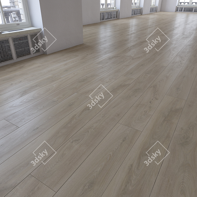 Versatile Laminate Flooring Kit 3D model image 3