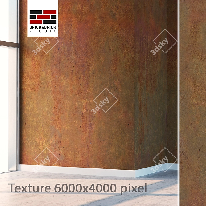 Seamless Metal Texture 3D model image 1