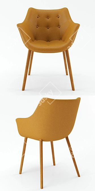 Rejuvenate Your Space: Regen Chair 3D model image 2