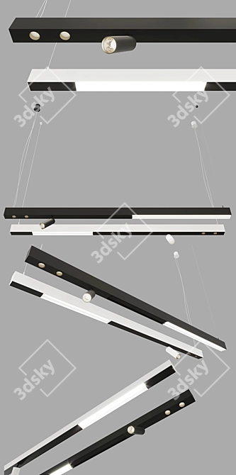 Modular Profile Lighting System - Centrsvet 3D model image 2