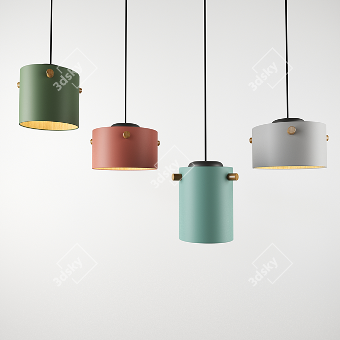 Lampatron Mine - Stylish LED Pendant Lamp 3D model image 1