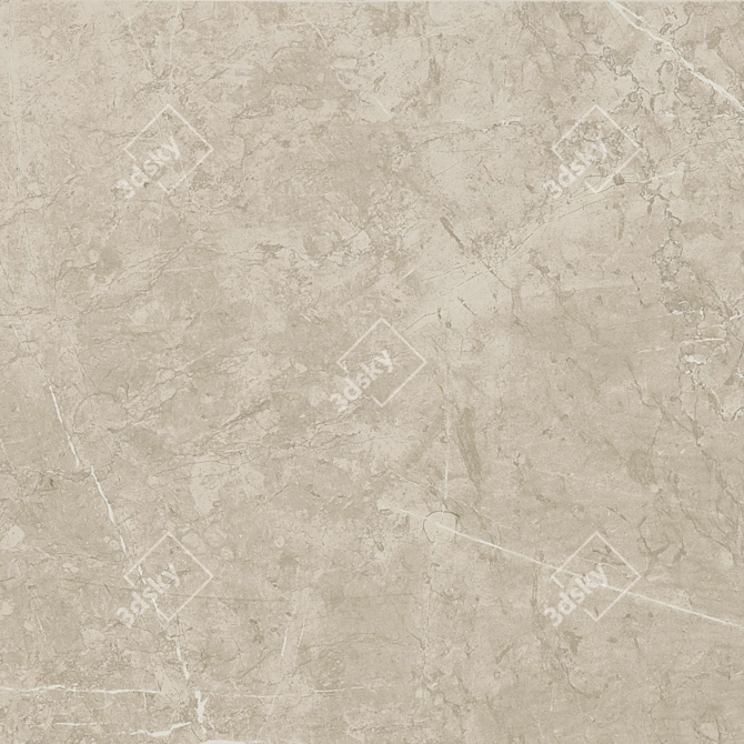 Luxury Marble Floor Tiles 3D model image 3