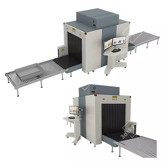 Advanced Airport X-Ray Machine 3D model image 1