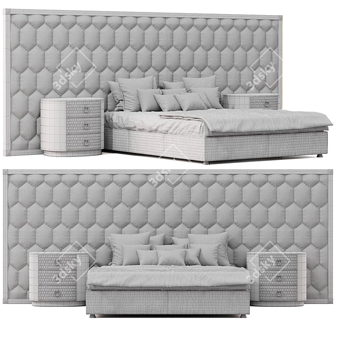 Envy Maxi DV Home Bed Set 3D model image 2