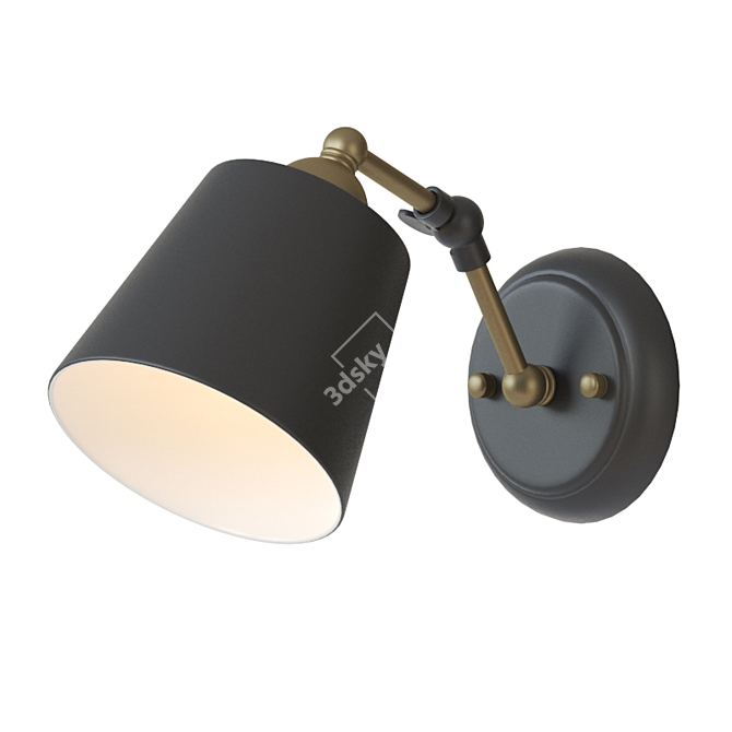 MW-Light Town Wall Sconce 3D model image 1