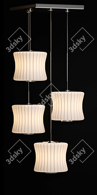 Versatile Ceiling Light Set 3D model image 2